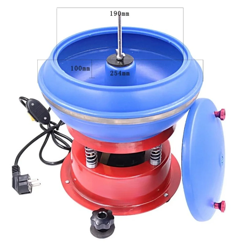220v/110v voltage Micro Jewelry equipment Vibrating Tumbler Tumbling Polishing machine   Jewellery Polisher craft jewelry tool