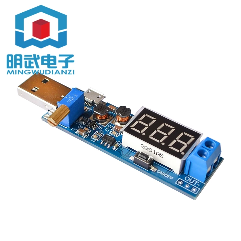 DC-DC USB Boost Power Regulator Module 5V To 3.3V 9V 12V 24V Desktop Power Module