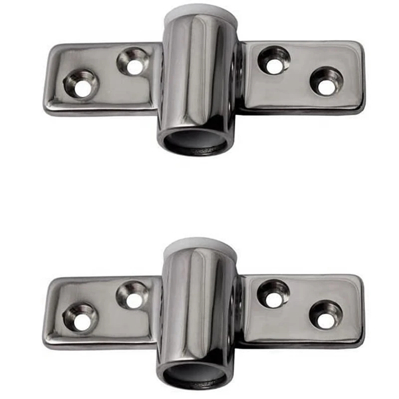 2 Pcs Boat 316 Stainless Steel Oar Lock Socket Side Mount Rowlock Socket