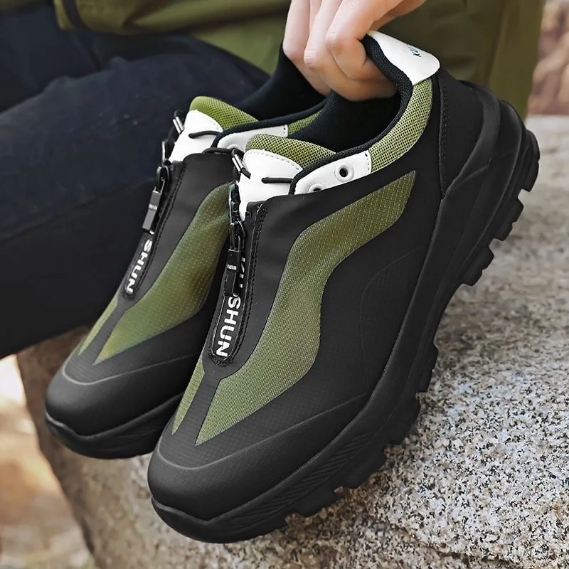 

2026 Professional Mens Trail Running Shoe Anti Slip Outdoor Sports Shoes Man Comfortable Walking Jogging Shoe Men Sports Sneaker