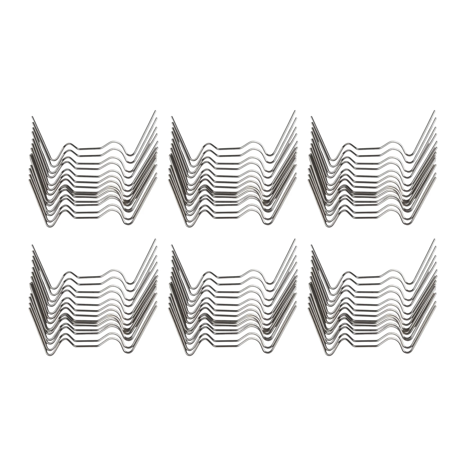 100pcs Stainless Steel Glazing Brackets for Fixing Glass Sheets in Greenhouse Construction and For Garden Growing Spaces