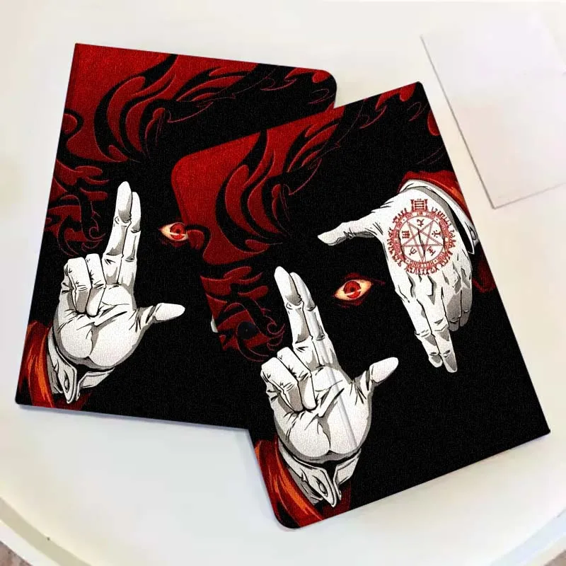 حافظة كمبيوتر لوحي رائعة من Dark Anime Hellsing لهاتف OPPO Pad 2 3 4 11 SE X Air 2 Neo Pro 12.1 10.36 11 11.4 13.2 بوصة