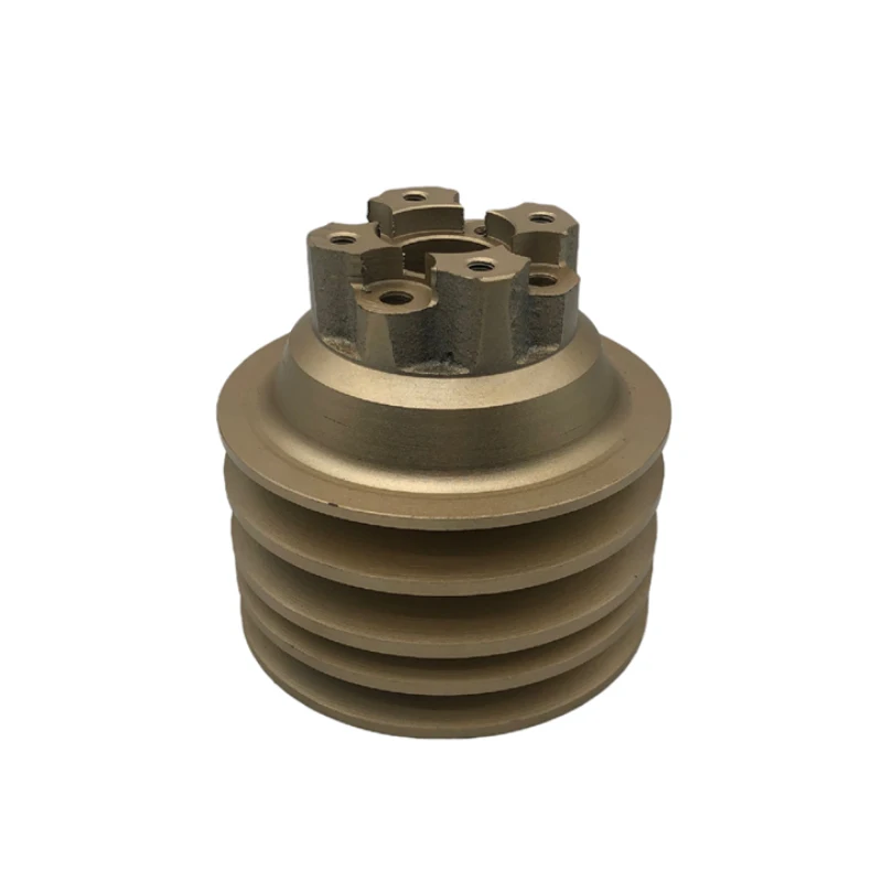 

Excavator accessories Fan pulley engine Fan pulley for Mitsubishi 6D22 Make smaller