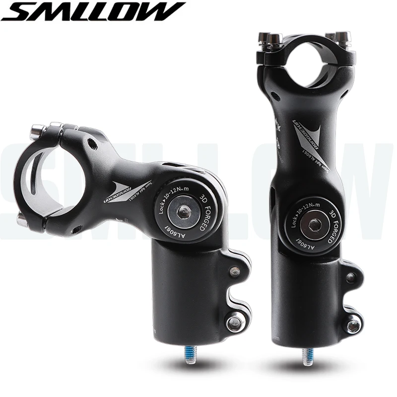 Aluminium Adjustable Bike Stem Riser for 25.4/31.8MM Handlebar 60/80/95MM Stem for MTB Road City Bike Bicycle part Rise Extender