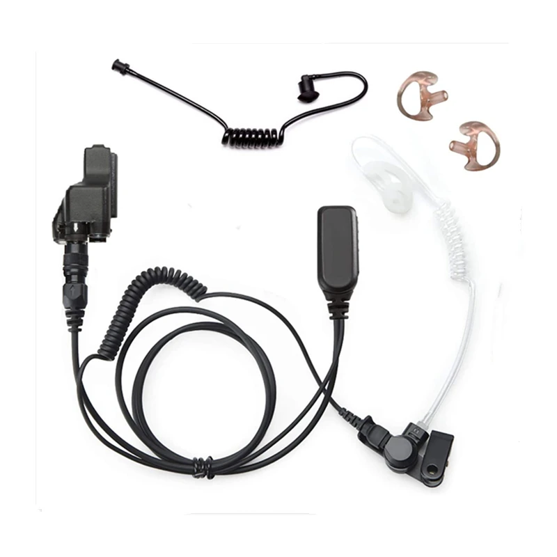 

Radio Earpiece for Motorola XTS Series, Quick Release, Hawk Lapel Mic, Police Surveillance Headset, EP1323QR