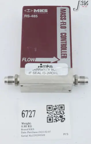 

6727 MKS MFC, КОНТРОЛЛЕР MASS-FLO, RS-485 1179A01324CR15V