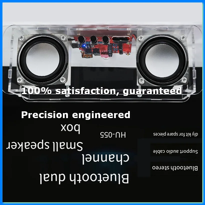 

DIY Bluetooth Speaker Kit Electronics DIY Soldering Project Practice Solder Assembly DIY Electronic Kit Component-A22U