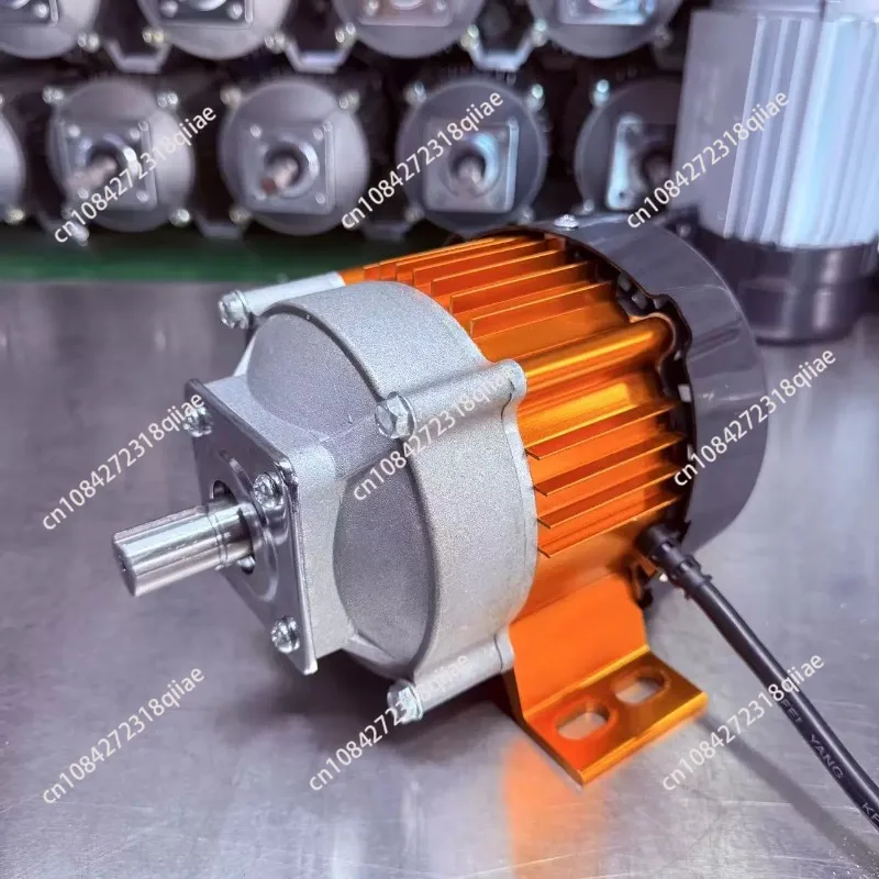 12v 24v 48v 220v low-speed high-torque dc geared motor, pure copper brushless high torque hose reel motor