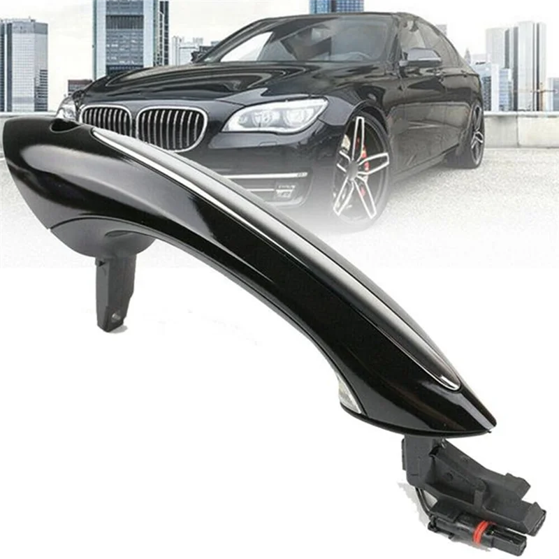 

Prominent 4PCS Car Outer Exterior Door Handle Set With Light For BMW 5 6 7 Series 530 640 740 F07 F10 F11 F06 F12 F13 F01 F02