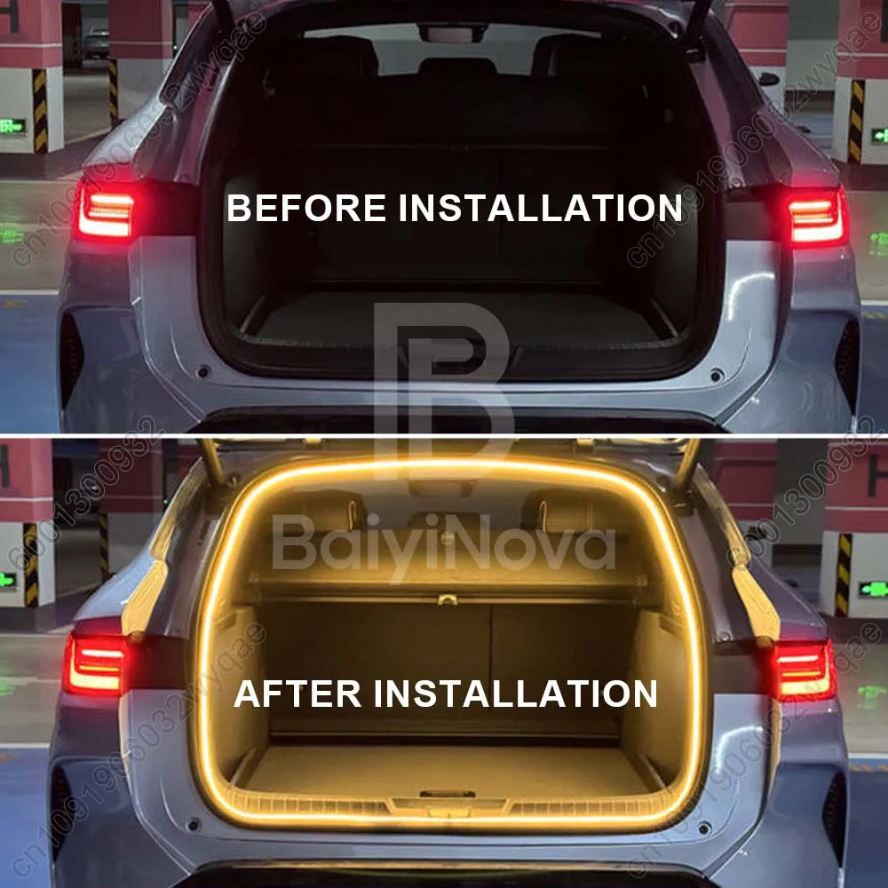 Tailgate LED For Hyundai Custin Car trunk light, Brighten the atmosphere light bar inside the car, Plug & play Auto Accessories