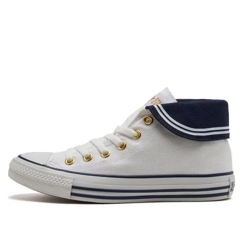 Converse All star SW OX wear-resistant and shock-absorbing mid top canvas shoes for men and women