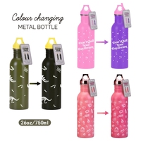 New 750Ml Stainless Steel Sports Water Cup Temperature Sensitive Color Changing Water Cup Insulated Cup Water Cup
