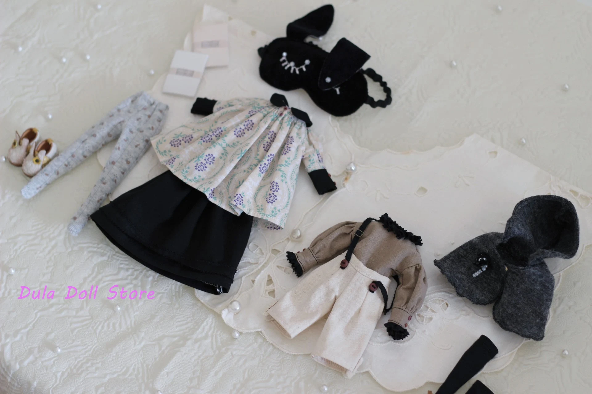Dula Doll Clothes and dress 2026 Vintage Baby Clothing Double Set Blythe ob24 ob22 ICY JerryB 1/6 Doll Accessories
