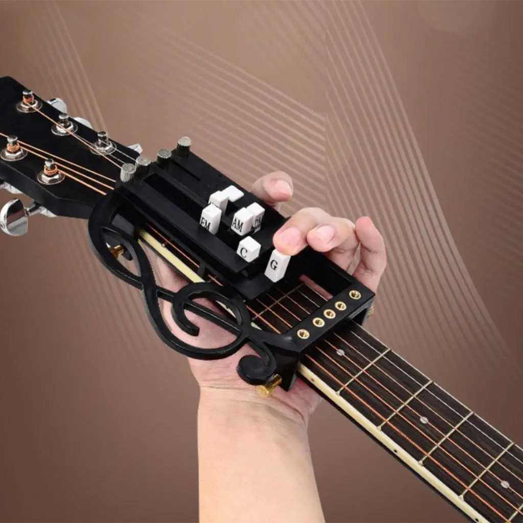 Upgraded guitar chorder one-button chord assistant Guitar Chord Classical Teaching Aid Guitar Learning System Teaching Aid Tool