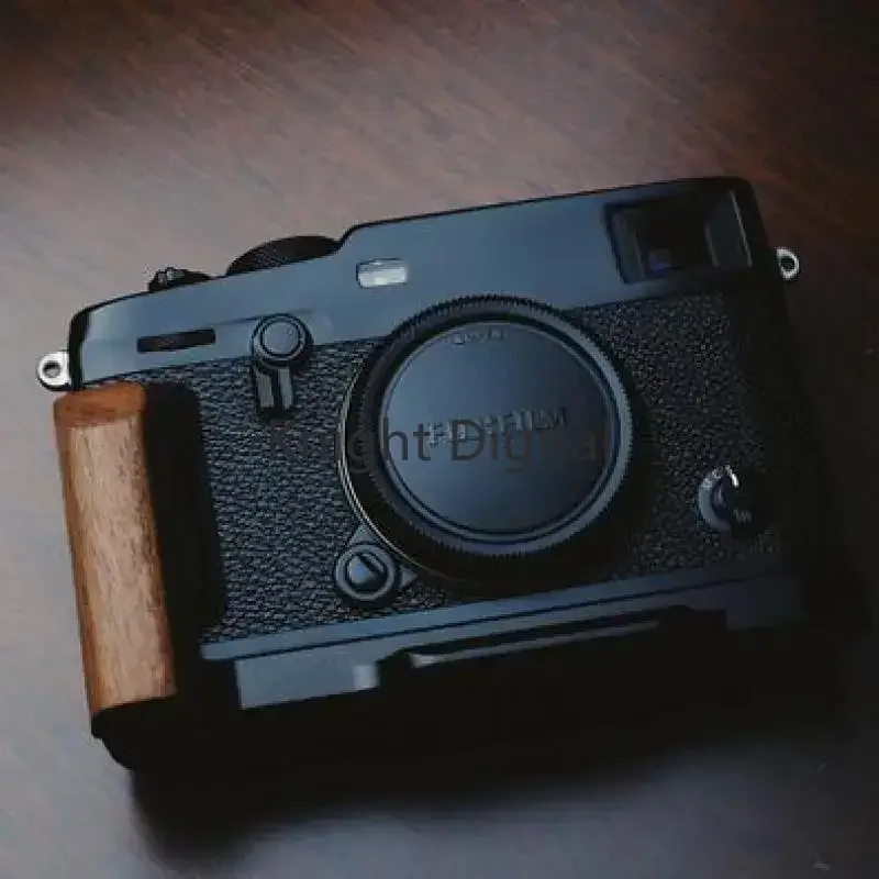 후지 필름 후지 X-Pro3 XPRO3 Arca-스위스 RRS 용 퀵 릴리스 L 플레이트/브래킷 홀더 핸드 나무 그립 L 자형