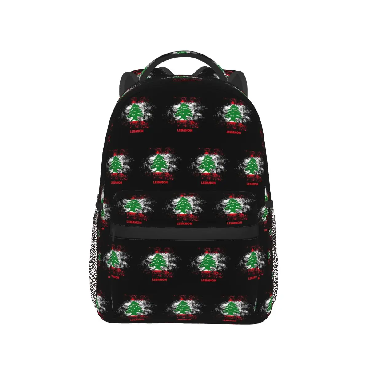 

Ливанский акварельный флаг Ливанского наряда, рюкзак, Лидер продаж, рюкзак большой емкости для мальчиков и девочек, сумка для книг, сумки на плечо