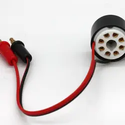 8Pin Tube cathode bias current Probe Socket for Test 6L6 6V6 EL34 KT88 5881