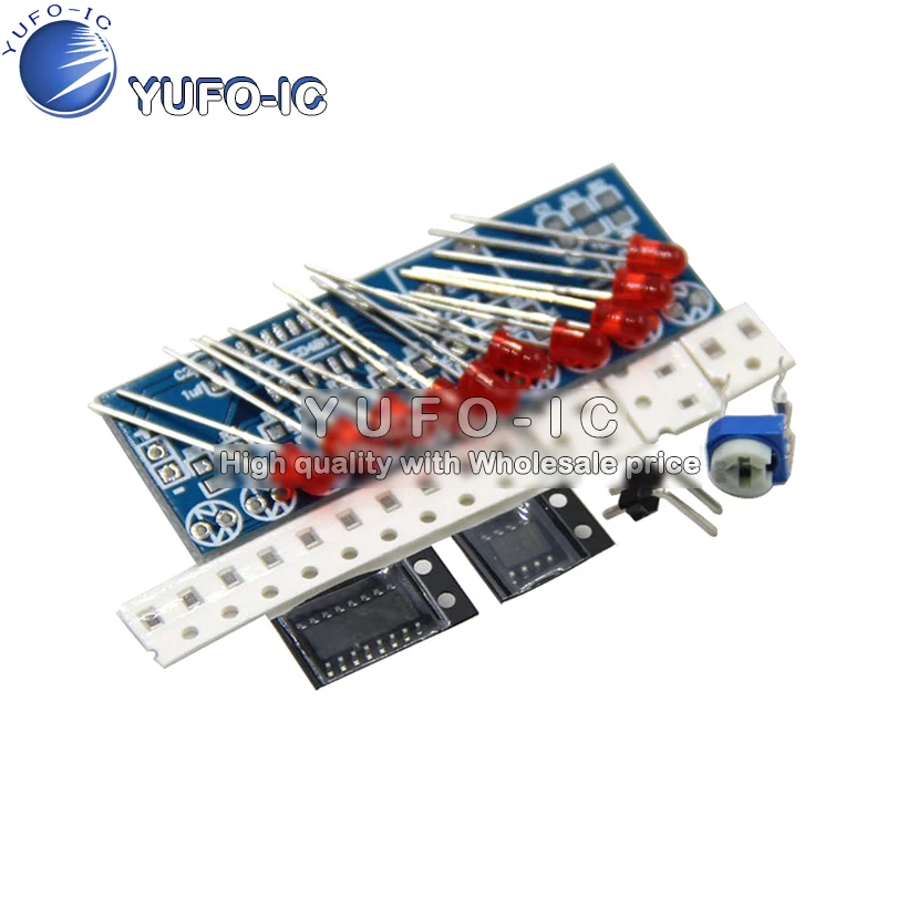 Flow Lamp Kit NE555 CD4017 Water Lamp Electronic DIY Bulk Electronic Production Electronic Kit