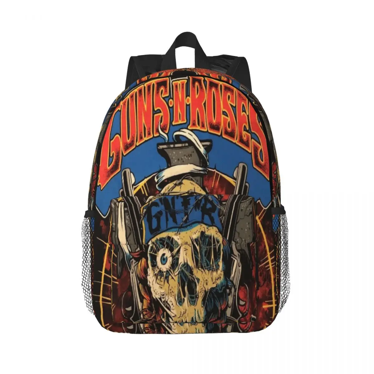 

Like-Guns-&-Roses-Style New Fashionable Pattern School Bag Print Lightweight Backpack 15inch