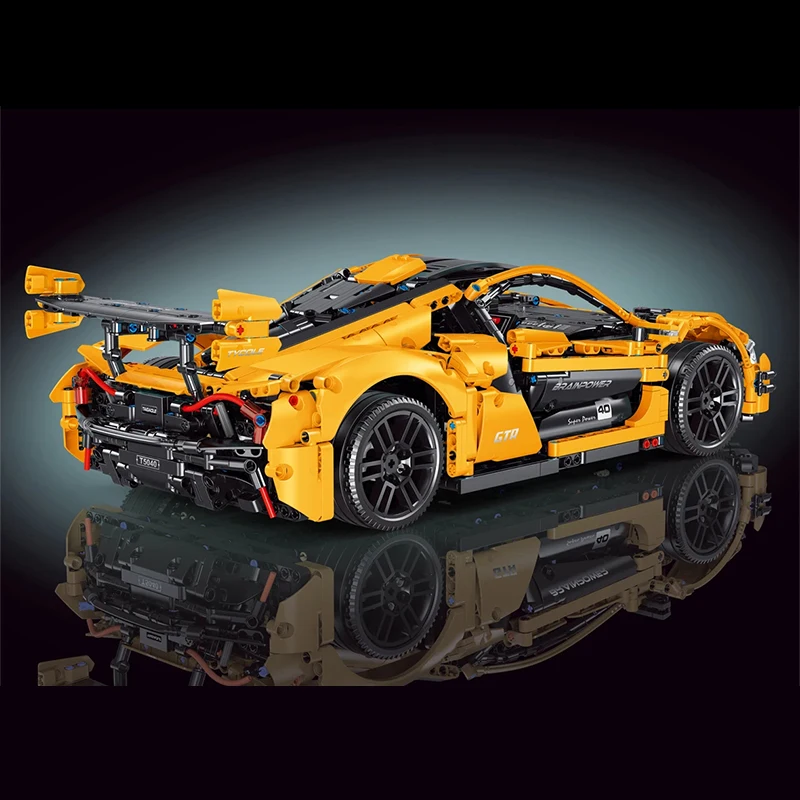 TGL T5040 High-Tech Speed Champions P1 Racing Car Hypercar Building Block Sport Vehicle Brick Puzzle Children Toy Christmas Gift