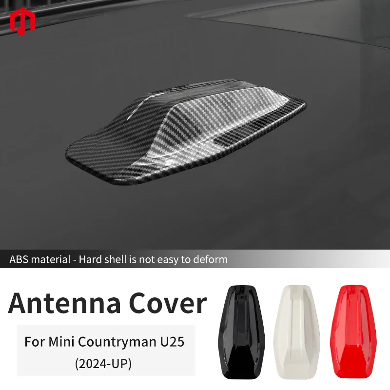 

Car Antenna Base Decorative Shell Cover ﻿For Mini Countryman U25 2024 2025 ABS Plastics Car-Styling Exterior Trim Accessories