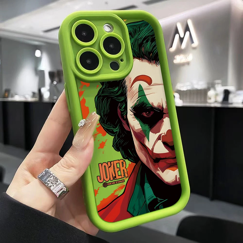 Jokers Harleys Quinns Phone Case for Samsung Galaxy A73 A71 A55 A54 A53 A52 A51 A34 A33 A32 A23 A14 A13 A12 A06 4G 5G Soft Cover