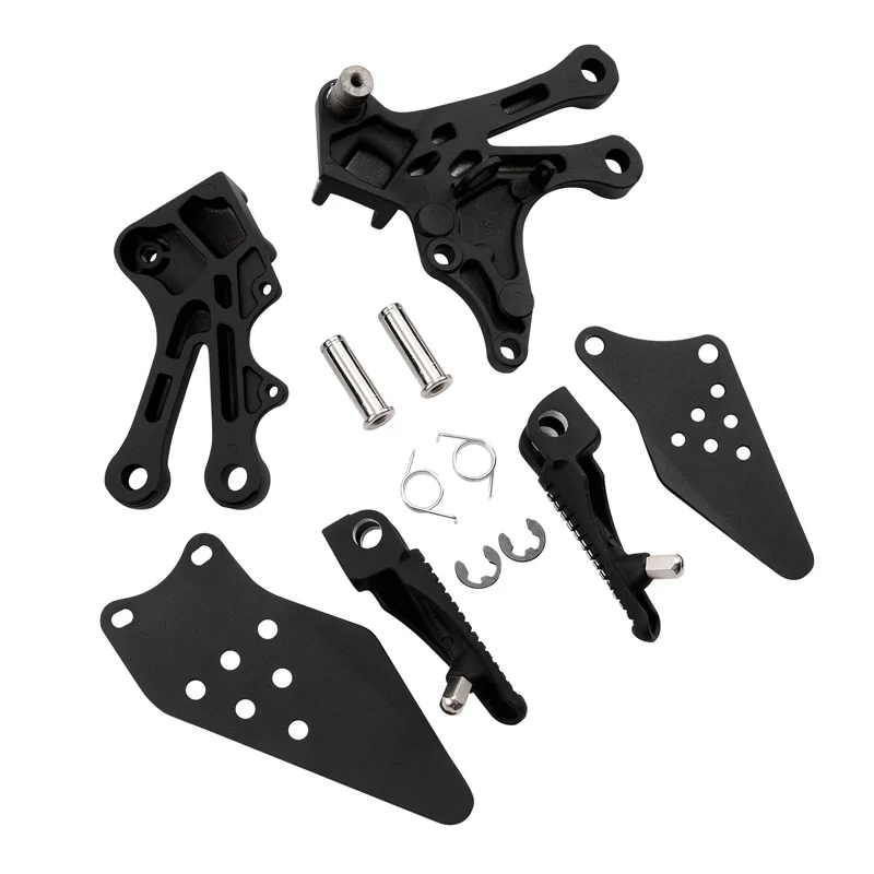 

Motorcycle Front Footrest FootPegs For Kawasaki Ninja ZX10R ZX-10R 2004-2005