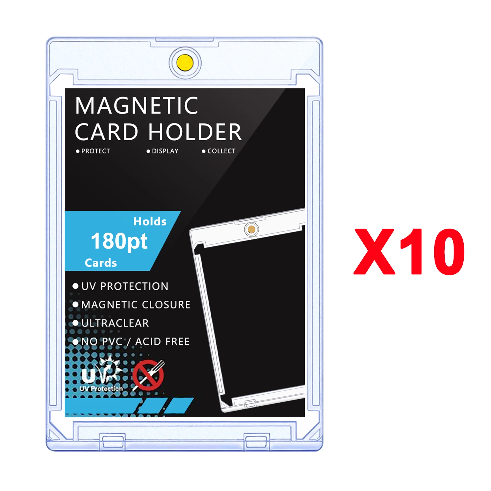 5/10/20 Pcs 180PT Magnetic Trading Card Holder Case For Kpop Idol Photo Cards Protector Baseball Sports Card Display Case - AliExpress 26 5/10/20 Pcs 180PT Magnetic Trading Card Holder Case For Kpop Idol Photo Cards Protector Baseball Sports Card Display Case - AliExpress 26