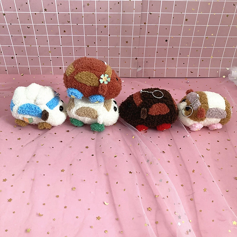 2021 New 12CM Anime Pui Pui Molcar Guinea Pig Cute Plush Animal Birthday Gift