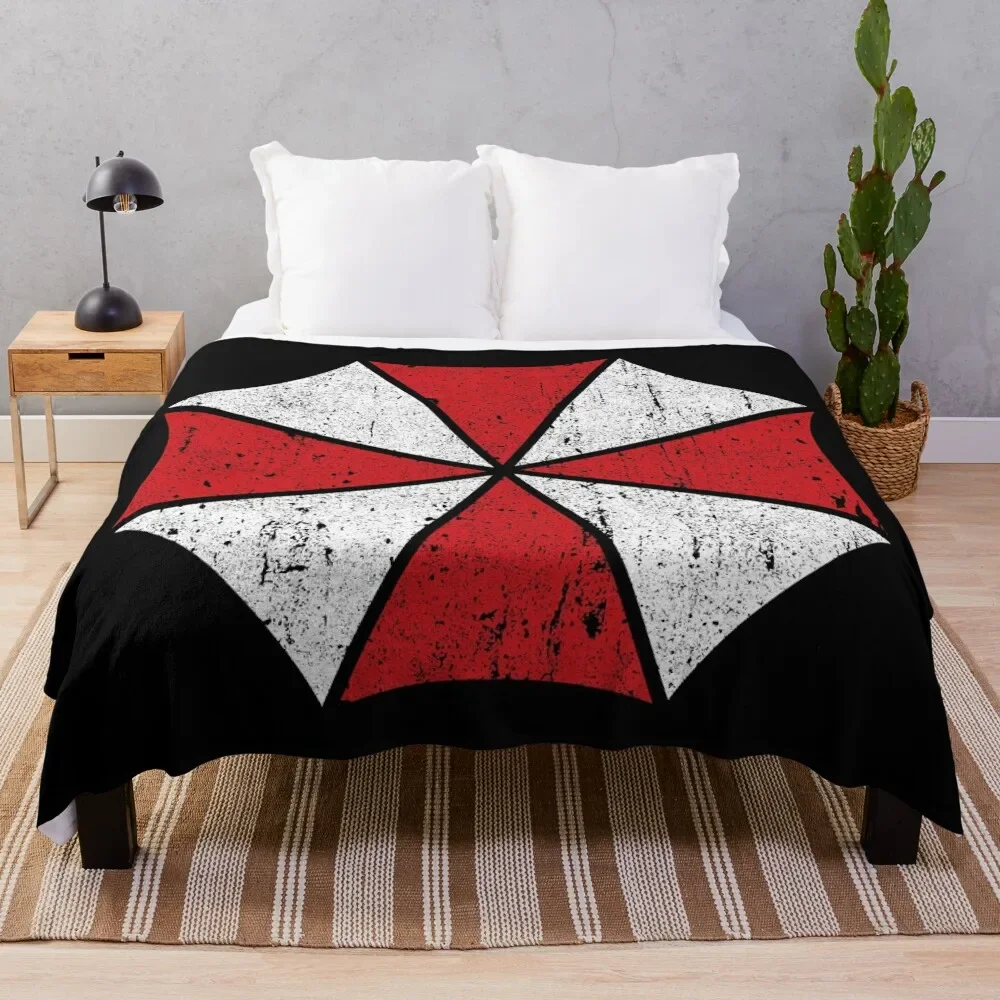 Umbrella Corp Throw Blanket Winter beds Travel Blankets