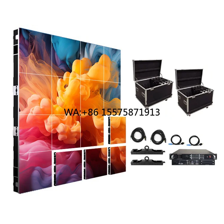 

Обслуживание переднего обслуживания Водонепроницаемая полноцветная светодиодная видеостеночная панель с шагом пикселей 2/3 мм для внутреннего/наружного использования