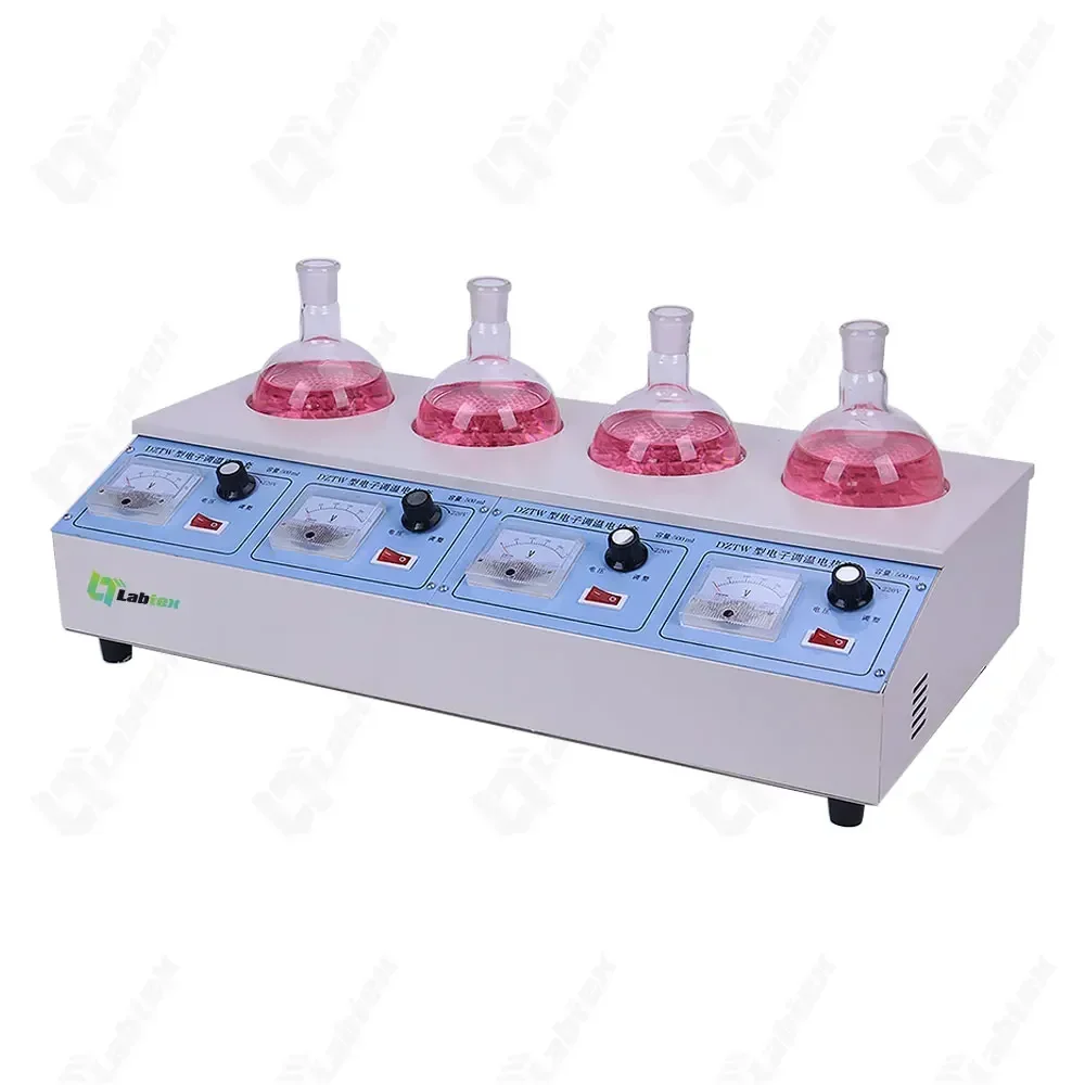 Labtex 2-6 Unit Heating Mantle Internally Heater Hemisphere Shape Speed-Fast Heating up Laboratory Heating Mantle LED Controller