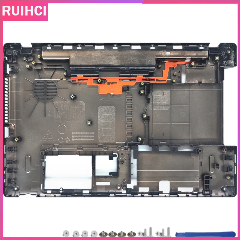 Per Aspire 5750 5750G 5750Z 5750ZG 5750S Nuovo LCD Del Computer Portatile Della Copertura Posteriore Della Base Inferiore Della Copertura AP0HI000400 Cerniere