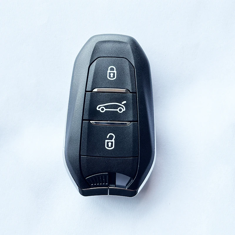 AK009035 New Aftermarket Can Change A3M65 A3M05 A3M15 For Peugeot Key 3 Button 433MHz 4A Chip With HU83 Blade