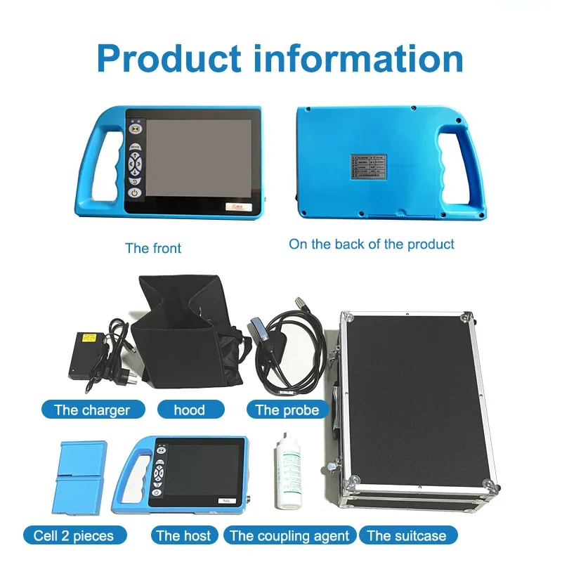 Portable Handheld Veterinary  Scanner Probes Mini  Machine for Horse Cow Dog Factory Price