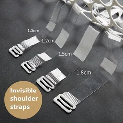 3 5 Pairs Invisible Transparent Bra Straps Underwear Straps Non-slip Seamless Underwear Straps