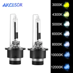 2x Xenon Bulb D2S D2R D4S D4R HID Headlamp Car Headlight Bulb Kit Auto Lamp 4300K 5000K 6000K 8000K 10000K 12000K 12V 35W