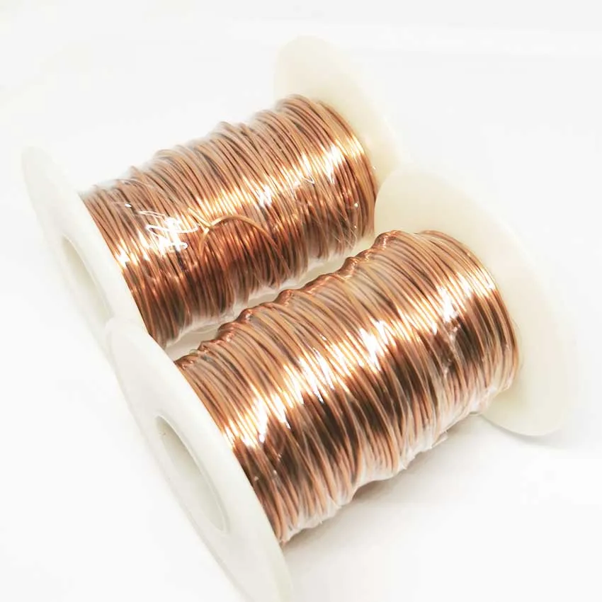 

100g/roll QA-1/155 0.1mm-1.3mm Copper Wire Magnet Wire Enameled Copper Winding Wire Coil Copper Wire Winding Wire Weight