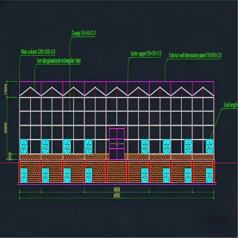 Glass Greenhouse and Commercial Hydroponic Growing Systems for Tomato Lettuce and Strawberry