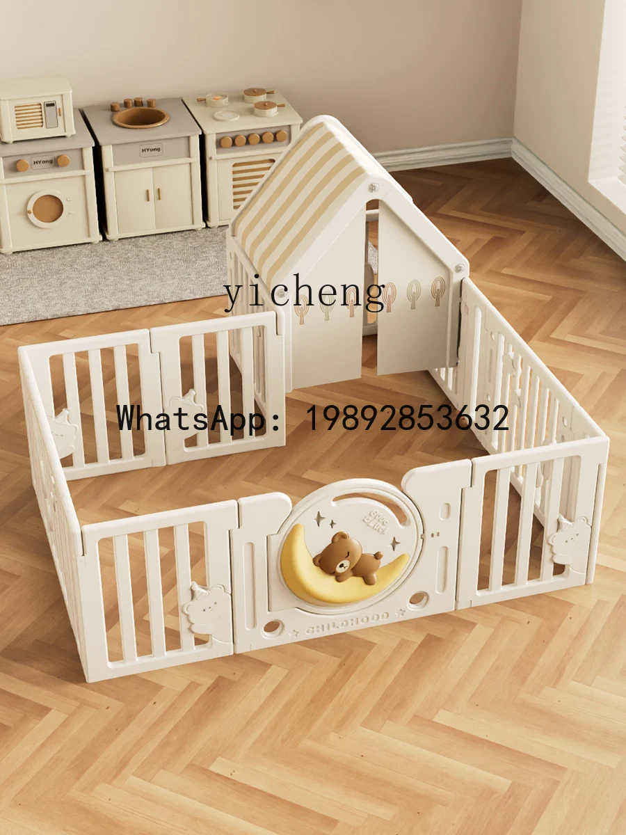 WL  Infant Indoor Home Toddler Fence Baby Children Game Fence Crawling Mat Assembled Toys