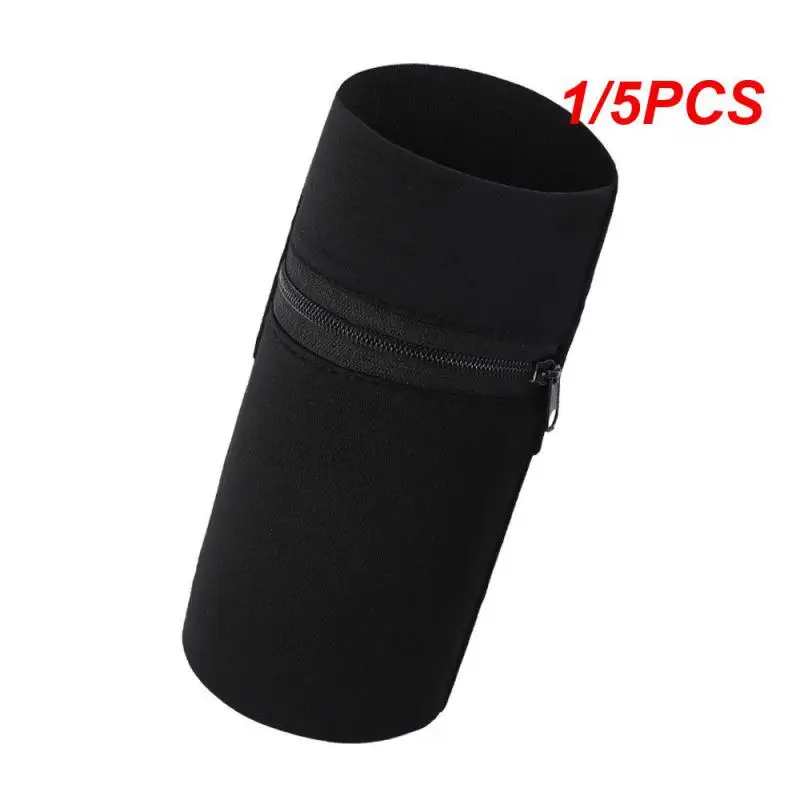 1/5PCS Sports Wrist Bag Comfortable Running Arm Bag Gym Wristbands Storage Bag Sturdy 10 * 15cm Sports Wristband