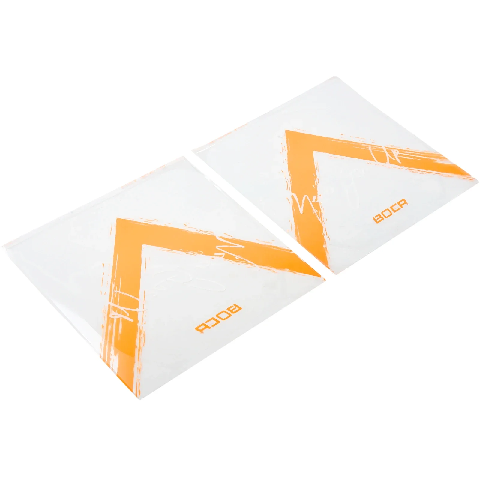 2 Pcs Paddle Rubber Protective Film Table Tennis Racket Sticky Film Sheet Ball Paddles Transparent Anti-Static Sports Equipments