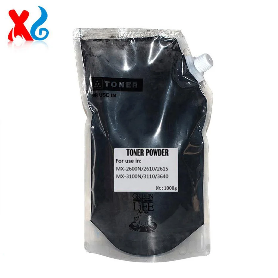 1000g Universal Refill Toner Powder For Sharp MX-2600N 2610 2615 2640 3100 3110 3115 3140 3610 3640 Color Powder