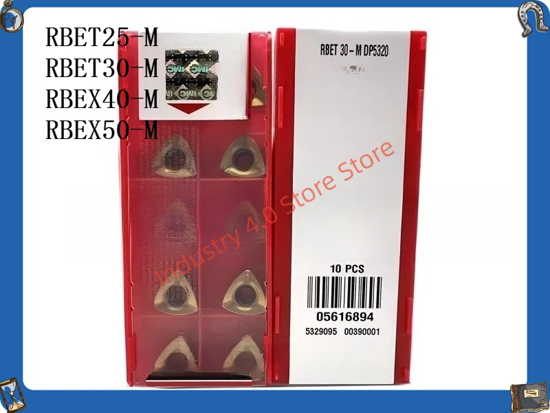 

New original a box of 10 tablets numerical control blade RBET30-M RBEX40-M RBEX50-M DP5320 25