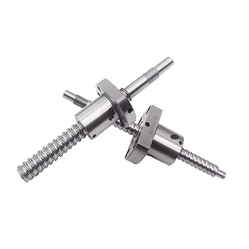 CNC Screw Customizable C3 C5 C7 SFU5005 High Precision Ball Screw 100m 200mm 300mm 500mm 1000mm Screw Nut