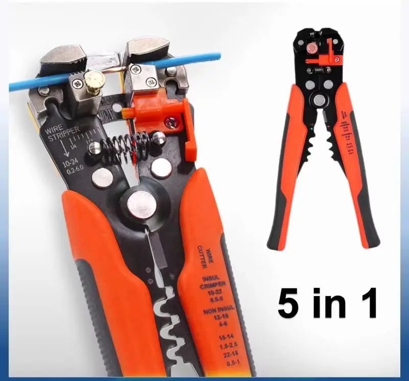 

Cable Stripper Crimper Pliers Hand Stripping Crimping Tool Wire Cutter Wire Cable Stripper Wire Cutter Stripper Pliers