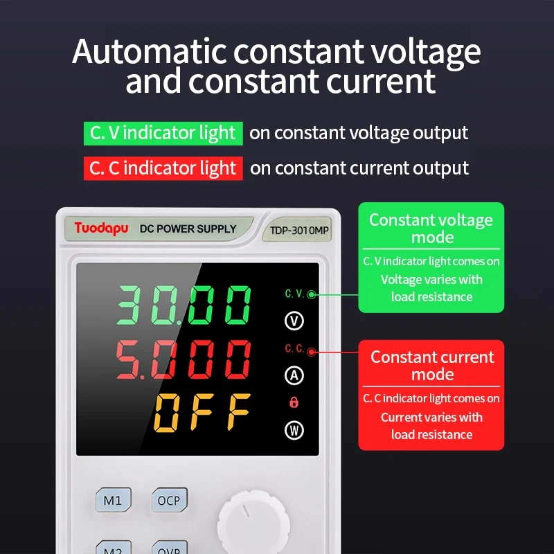 Programmable DC Power Supply Adjustable Laboratory Power Supply Stabilizer Power Supply