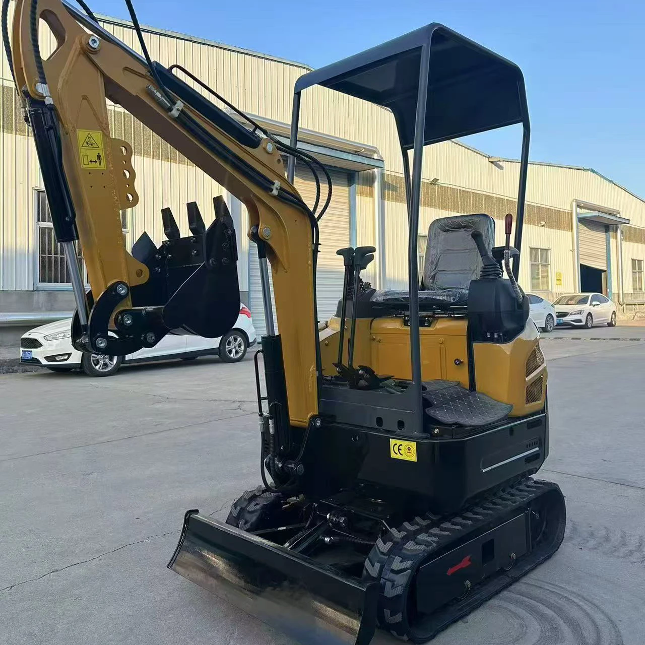 Mini Excavator 1.5 Ton Free Shipping Mini Hydraulic Excavator Chinese Micro Digger Minibagger Yanmar Micro Bagger Diesel Digger