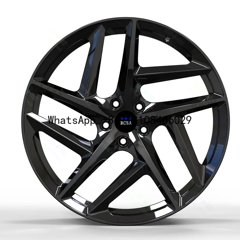 

RCSR Hot Sale Custom Forged 4x4 Off-Road Wheels 6x139.7 5x120 5x112 Black Aluminum Alloy Rims for Land Rover 17 18 19 20 21 22