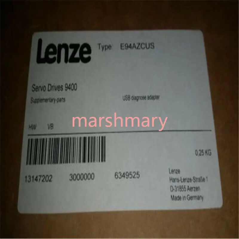 

1PC New LENZE E94AZCUS SERVO DRIVES 9400 USB DIAGNOSE ADAPTER